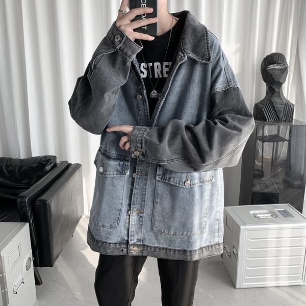 jacket jeans 2021 spring contrast new male nice size m-3xl youth ddvc, Black;brown
jacket jeans 2021 spring contrast new male nice size m-3xl youth ddvc, Black;brown