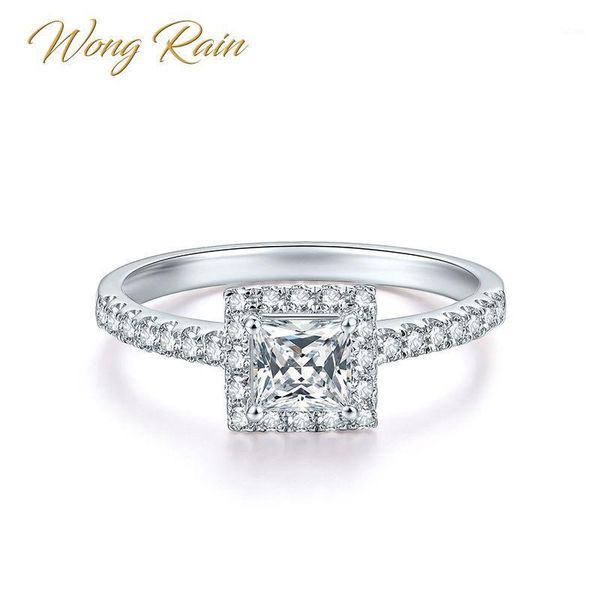 wong rain 100% 925 sterling silver created moissanite gemstone wedding engagement ring wedding band fine jewelry gifts wholesale1, Golden;silver
wong rain 100% 925 sterling silver created moissanite gemstone wedding engagement ring wedding band fine jewelry gifts wholesale1, Golden;silver