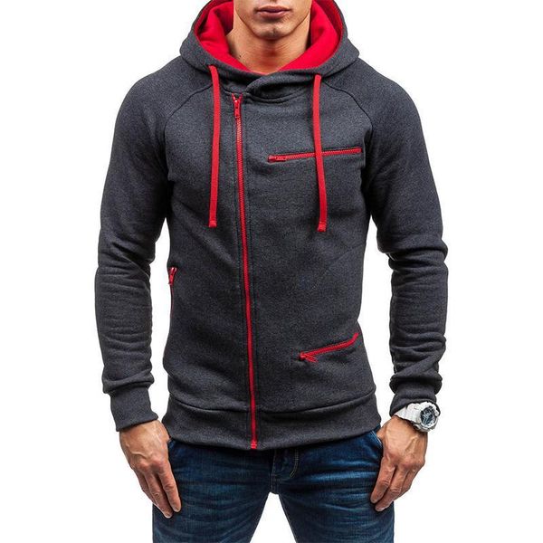 2020 spring casual male winter fashion wild zipper solid long velvet hooded sweatshirt sleeve outwear, Black
2020 spring casual male winter fashion wild zipper solid long velvet hooded sweatshirt sleeve outwear, Black