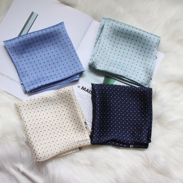 fashion dot print hair scarf for women silk satin kerchief bandana head scarfs female 70*70cm small shawl bag scarves for ladies, Blue;gray
fashion dot print hair scarf for women silk satin kerchief bandana head scarfs female 70*70cm small shawl bag scarves for ladies, Blue;gray