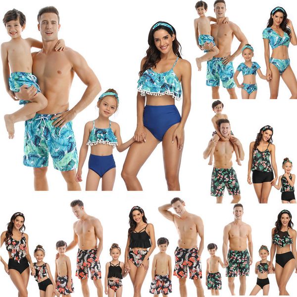 family matching swimsuit beach holiday tassel leaf mom daughter dad son swimwear shorts girl boy men women couples beahwear lj201111, Blue
family matching swimsuit beach holiday tassel leaf mom daughter dad son swimwear shorts girl boy men women couples beahwear lj201111, Blue