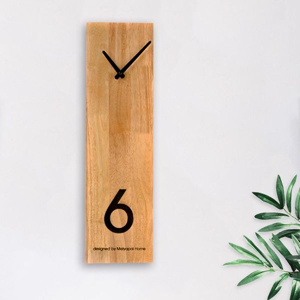 modern rectangular wooden wall clock - housewarming clocks, non ticking silent clock- scandinavian clock - wall decor
modern rectangular wooden wall clock - housewarming clocks, non ticking silent clock- scandinavian clock - wall decor