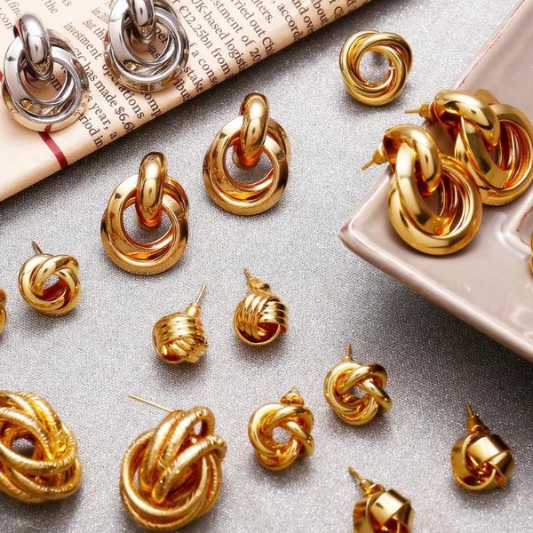 if me vintage gold irregular geometric knot stud earrings for women girl round statement oorbellen party jewelry gift 2020 new, Golden;silver
if me vintage gold irregular geometric knot stud earrings for women girl round statement oorbellen party jewelry gift 2020 new, Golden;silver