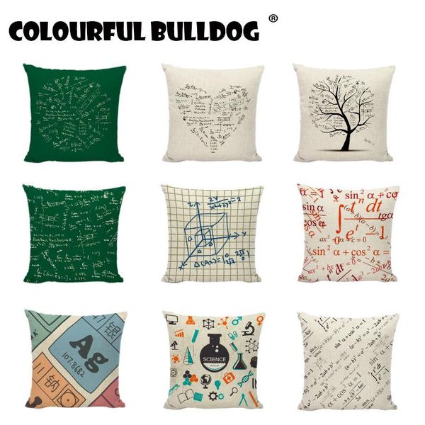 cushion/decorative pillow gifts chemistry cushion covers classic science pillowcases dorm cotton linen home decorative mathematical formula
cushion/decorative pillow gifts chemistry cushion covers classic science pillowcases dorm cotton linen home decorative mathematical formula