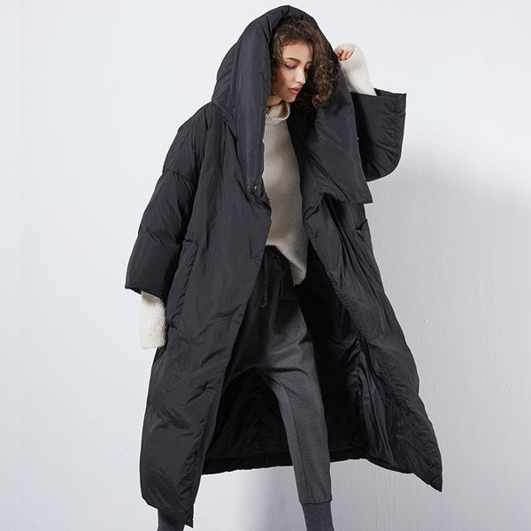 xs-7xl plus tamanho inverno sobre o joelho fofo pato para baixo casaco feminino oversized com capuz mais grosso quente casacos wq124, Black
xs-7xl plus tamanho inverno sobre o joelho fofo pato para baixo casaco feminino oversized com capuz mais grosso quente casacos wq124, Black