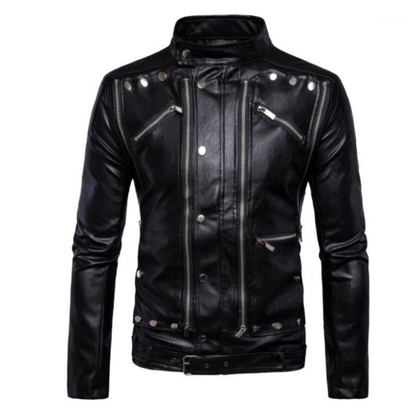 mens leather jacket slim motorcycle leather coat men jackets multiple zipper clothes personalized stage street fashion black1, Black
mens leather jacket slim motorcycle leather coat men jackets multiple zipper clothes personalized stage street fashion black1, Black