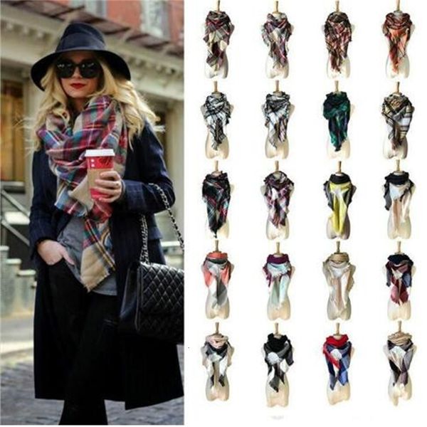 40 colors women plaid scarves grid tassel wrap oversized check shawl winter neckerchief lattice triangle blanket scarf cca11218 12pcs, Blue;gray
40 colors women plaid scarves grid tassel wrap oversized check shawl winter neckerchief lattice triangle blanket scarf cca11218 12pcs, Blue;gray