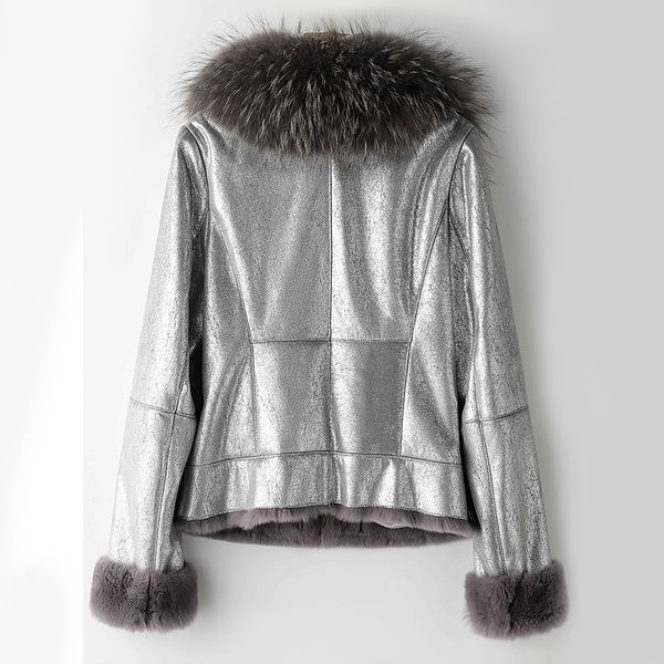 pudi natural real rabbit fur coat jacket with raccoon fur collar waistcoat 2020 new winter female fur parka trench ct071 lj201203, Black
pudi natural real rabbit fur coat jacket with raccoon fur collar waistcoat 2020 new winter female fur parka trench ct071 lj201203, Black