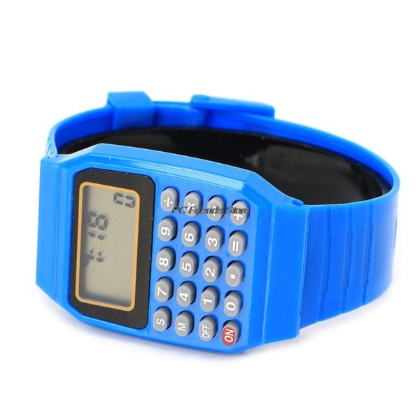 fashion calculator watches children led digital watches silicone band electronic wristwatches kids montre enfants reloj bbyoli alice_bag, Silver
fashion calculator watches children led digital watches silicone band electronic wristwatches kids montre enfants reloj bbyoli alice_bag, Silver
