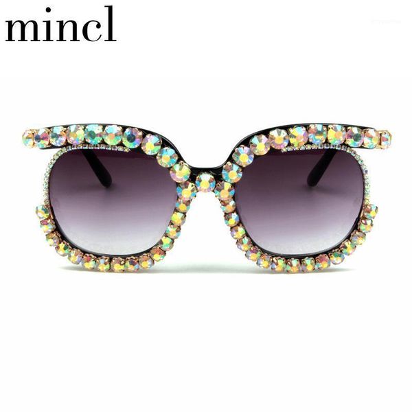 luxury oversize round sunglasses women handmake rhinestones sun glasses fashion colorful glasses men shades for female nx1, White;black
luxury oversize round sunglasses women handmake rhinestones sun glasses fashion colorful glasses men shades for female nx1, White;black