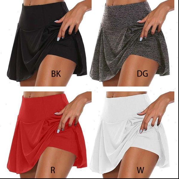 women athletic tennis golf sports trousers skirt 2 in 1 stretchy running leggings skorts solid color active shorts s 5xl, White;black
women athletic tennis golf sports trousers skirt 2 in 1 stretchy running leggings skorts solid color active shorts s 5xl, White;black