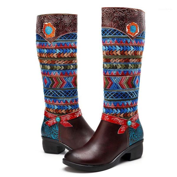 boots bohemian mid-calf women sheep leather vintage winter shoes woman zipper chunky block heel ladies shoes1, Black
boots bohemian mid-calf women sheep leather vintage winter shoes woman zipper chunky block heel ladies shoes1, Black