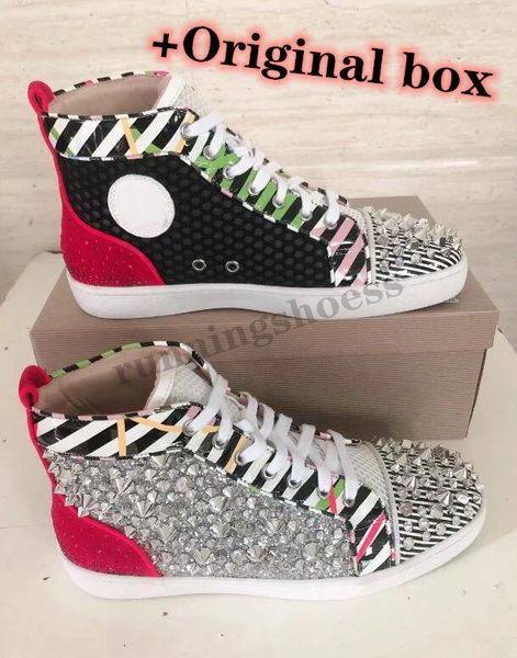new bottom red bottom leather luxury flat casual shoes fashion black white gold pink party couple sneakers with box men's boots with bo
new bottom red bottom leather luxury flat casual shoes fashion black white gold pink party couple sneakers with box men's boots with bo