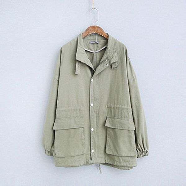 big release joker-neck pocket 2020 spring new drawstring plain color solid jacket straight w5yk ndgy, Tan;black
big release joker-neck pocket 2020 spring new drawstring plain color solid jacket straight w5yk ndgy, Tan;black