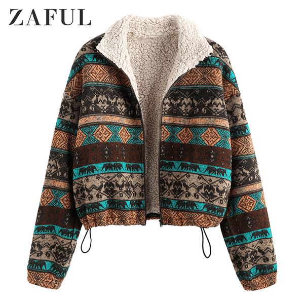 2021 new tribal print plaid faux fur lined jacket women high waist hoodies sweatshirts autumn vintage jackets coats outwear nwml, Black;brown
2021 new tribal print plaid faux fur lined jacket women high waist hoodies sweatshirts autumn vintage jackets coats outwear nwml, Black;brown