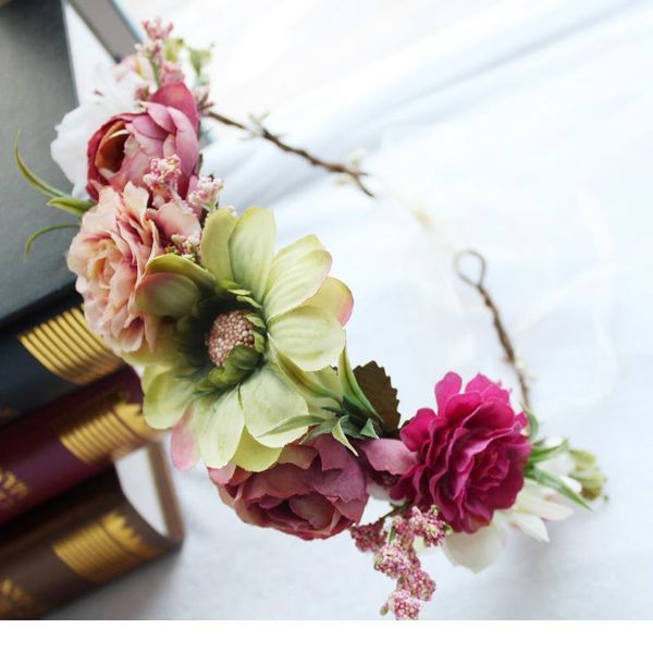 bride headdress flower wreath hairband wedding bridal hair accessories women wedding crown garlands girl's party jllmmy
bride headdress flower wreath hairband wedding bridal hair accessories women wedding crown garlands girl's party jllmmy