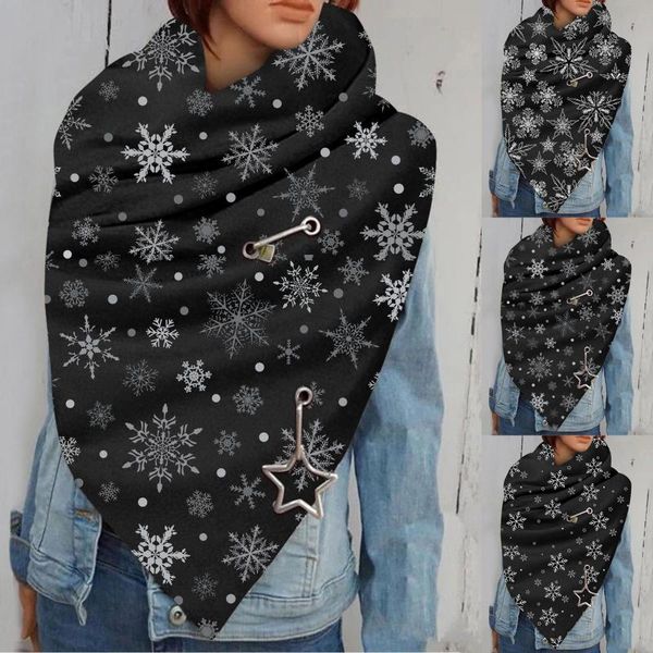 scarves d fashion winter women printing button soft wrap casual warm shawls bib lightweight and comfortable materials, Blue;gray
scarves d fashion winter women printing button soft wrap casual warm shawls bib lightweight and comfortable materials, Blue;gray
