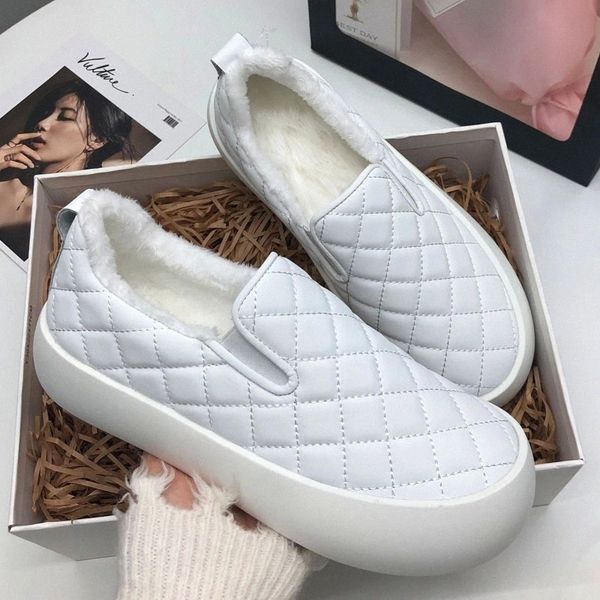 Rimocy Winter Waterproof Pu Leather Women Flat Shoes Casual Plush Warm Platform Loafers Shoes Woman Low Heel Slip on Footwear #3R8X
Rimocy Winter Waterproof Pu Leather Women Flat Shoes Casual Plush Warm Platform Loafers Shoes Woman Low Heel Slip on Footwear #3R8X