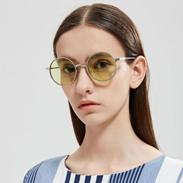 sunglasses lonsy retro round pink metal small women brand feminino, White;black
sunglasses lonsy retro round pink metal small women brand feminino, White;black