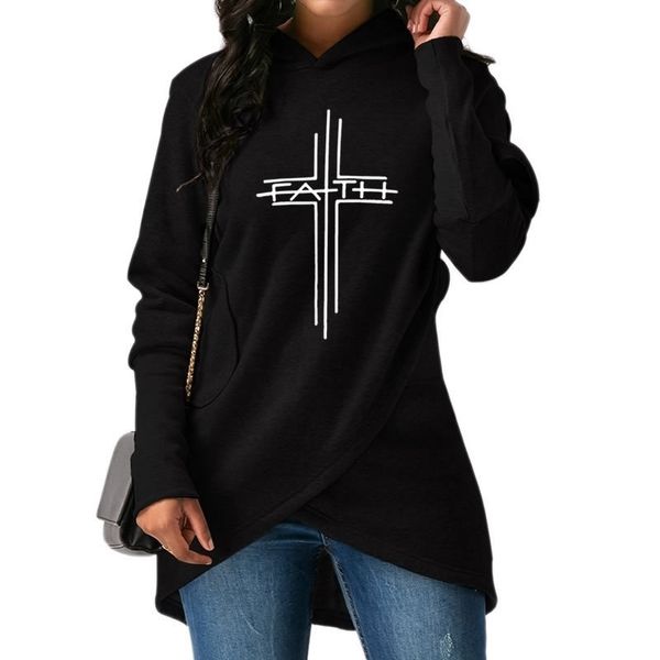 and large size drop shipping wholesale fashion faith print hoodies sweatshirts women harajuku female y200610, Black
and large size drop shipping wholesale fashion faith print hoodies sweatshirts women harajuku female y200610, Black
