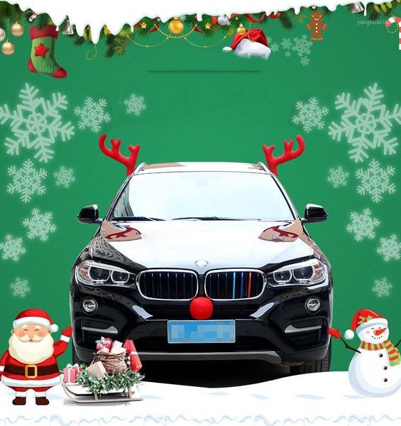 led light christmas deer elk antlers reindeer red nose car windows decoration home navidad party funny car ornaments gift1
led light christmas deer elk antlers reindeer red nose car windows decoration home navidad party funny car ornaments gift1