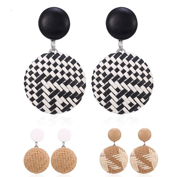2021fashion grass weave vintage ethnic round earrings bohemian wooden rattan mesh pendant earrings for female, Golden;silver
2021fashion grass weave vintage ethnic round earrings bohemian wooden rattan mesh pendant earrings for female, Golden;silver