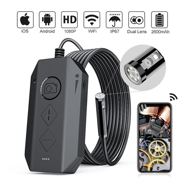 1080p dual-lens endoscope wireless endoscope with 8 led inspection camera zoomable snake camera for android & ios tablet huaweihello
1080p dual-lens endoscope wireless endoscope with 8 led inspection camera zoomable snake camera for android & ios tablet huaweihello