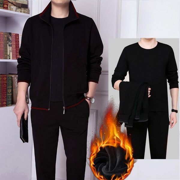 elderly leisure suit men's autumn large size father's wear long sleeve cotton knitted sportswear three piece men's wear1, Gray
elderly leisure suit men's autumn large size father's wear long sleeve cotton knitted sportswear three piece men's wear1, Gray
