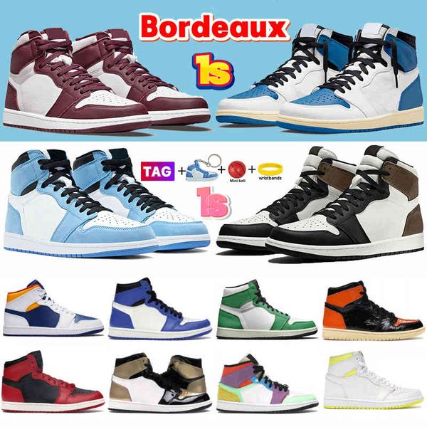 1 1s university blue high basketball shoes bordeaux dark mocha mid barely rose light smoke grey patent bred men women designer sneakers
1 1s university blue high basketball shoes bordeaux dark mocha mid barely rose light smoke grey patent bred men women designer sneakers
