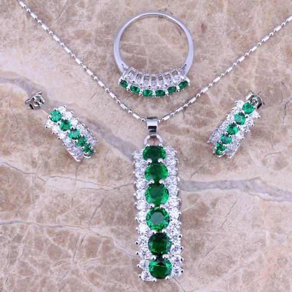 rare green cubic zirconia white cz silver plated jewelry sets earrings pendant ring size 5 / 6 / 7 8 9 10 11 s0153
rare green cubic zirconia white cz silver plated jewelry sets earrings pendant ring size 5 / 6 / 7 8 9 10 11 s0153