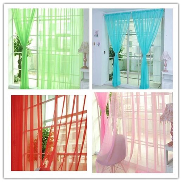 curtain & drapes multi-color voile transparent curtains window screening solid door drape panel sheer tulle for living room
curtain & drapes multi-color voile transparent curtains window screening solid door drape panel sheer tulle for living room