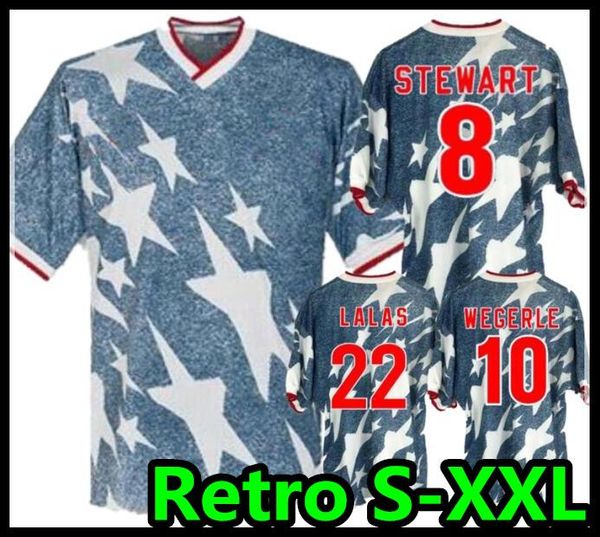 1994 classic away shirt retro soccer jerseys wegerle lalas ramos balboa 94 classic football shirts s-xxl, Black;yellow
1994 classic away shirt retro soccer jerseys wegerle lalas ramos balboa 94 classic football shirts s-xxl, Black;yellow
