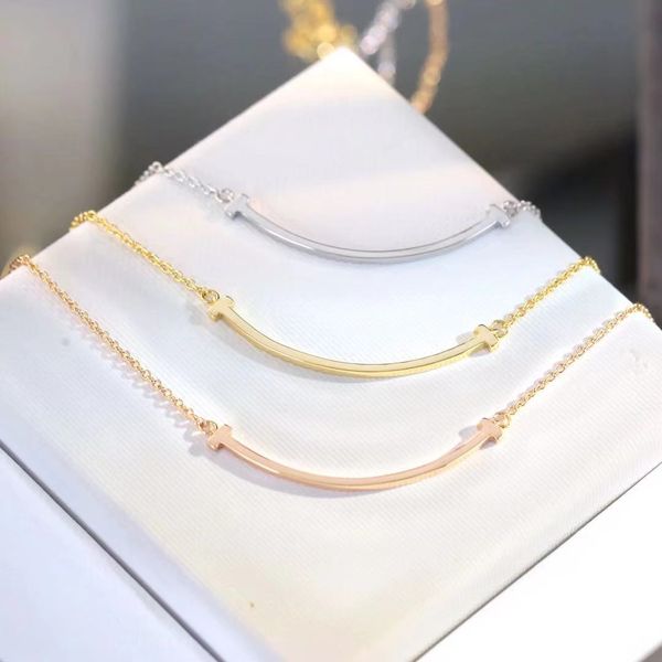 2021 designer jewelry stainless steel necklace gold chains necklaces valentines day gifts womens fashion necklace wholesale valentines gift, Silver