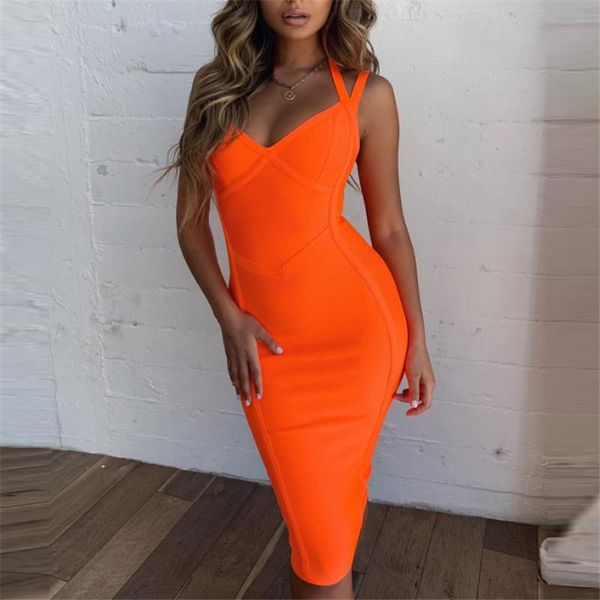 casual dresses style halter bandage dress women bodycon spaghetti strap sleeveless knee-length orange strapless vestidos, Black;gray
casual dresses style halter bandage dress women bodycon spaghetti strap sleeveless knee-length orange strapless vestidos, Black;gray
