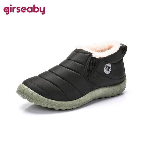 boots girseaby winter for women round toe slip on down short plush warm waterproof outdoor snow botas feminino f8571, Black
boots girseaby winter for women round toe slip on down short plush warm waterproof outdoor snow botas feminino f8571, Black