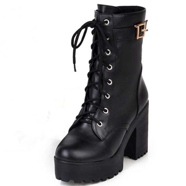 boots women fashion thin high heels lace up knight for round toe platform ankle snow winter shoes, Black
boots women fashion thin high heels lace up knight for round toe platform ankle snow winter shoes, Black