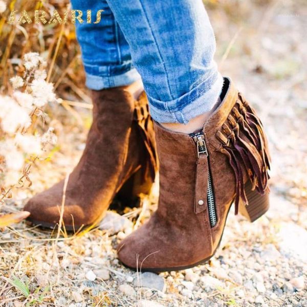 sarairis fashion new ins dropship ankle boots woman shoes zip up high heels fringe concise fashion shoes ladies boots1, Black
sarairis fashion new ins dropship ankle boots woman shoes zip up high heels fringe concise fashion shoes ladies boots1, Black