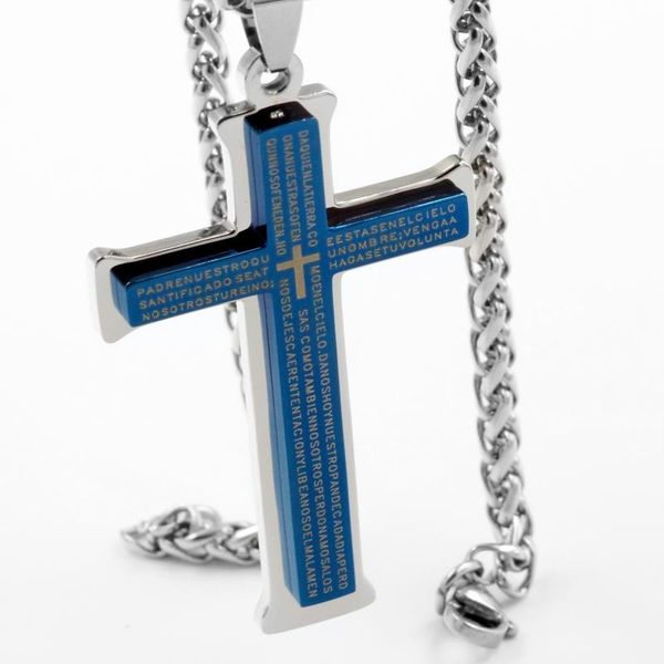 chokers mens fashion necklace pendant 316l stainless steel chain knight cross blue black color christian men jesus jewelry wholesale, Golden;silver
chokers mens fashion necklace pendant 316l stainless steel chain knight cross blue black color christian men jesus jewelry wholesale, Golden;silver