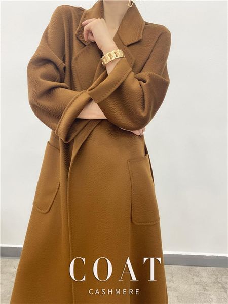 woollen coat, women's medium length 2020 10% cashmere, 90% woolnew fashion water ripple woollen ni coat, Black
woollen coat, women's medium length 2020 10% cashmere, 90% woolnew fashion water ripple woollen ni coat, Black