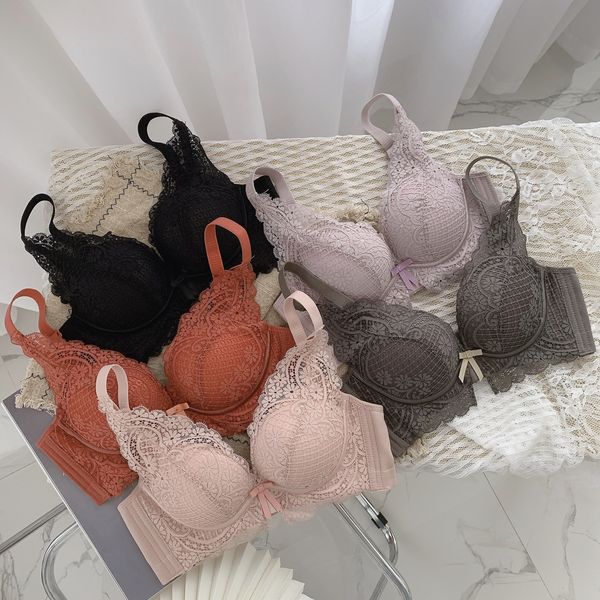 lace cut-out girl's underwear, wild beauty, no steel ring small chest, gathered upper support, anti expansion bra suit, Red;black
lace cut-out girl's underwear, wild beauty, no steel ring small chest, gathered upper support, anti expansion bra suit, Red;black
