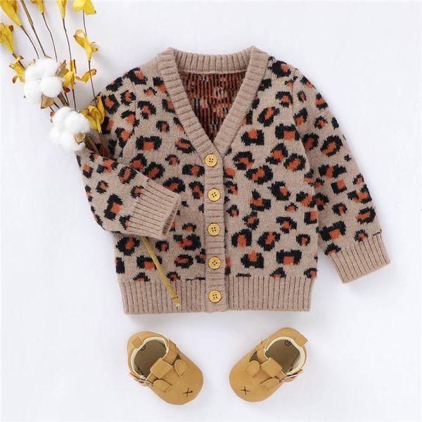 0-24m baby girls kids autumn winter leopard print sweater coat long sleeve v-neck button-up knitted cardigan kids warm, Blue
0-24m baby girls kids autumn winter leopard print sweater coat long sleeve v-neck button-up knitted cardigan kids warm, Blue
