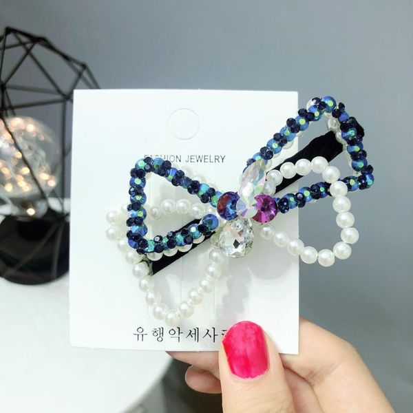 alloy diamond wire ladies hairpin headwear elegant bowknot rhinestone clip hairpin hair accessories
alloy diamond wire ladies hairpin headwear elegant bowknot rhinestone clip hairpin hair accessories