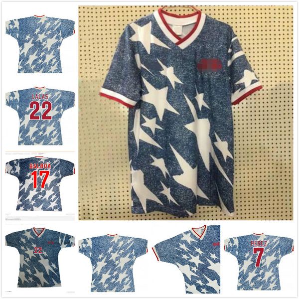 1994 united states of america retro away soccer jersey 94 lalas jones sorber balboa perez vintage classic old jerseys football shirts, Black;yellow
1994 united states of america retro away soccer jersey 94 lalas jones sorber balboa perez vintage classic old jerseys football shirts, Black;yellow