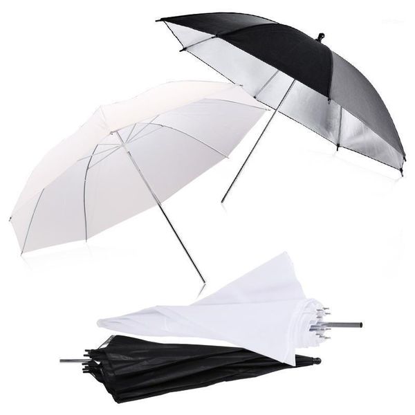 lighting & studio accessories 2pcs 33inch 83cm flash translucent white soft umbrella po and black silver color umbrella1
lighting & studio accessories 2pcs 33inch 83cm flash translucent white soft umbrella po and black silver color umbrella1
