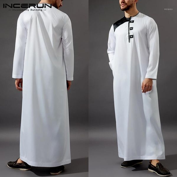 leisure buttons middle east arabic long robes vintage patchwork muslim kaftan robes men long sleeve o neck jubba thobes incerun1, Red
leisure buttons middle east arabic long robes vintage patchwork muslim kaftan robes men long sleeve o neck jubba thobes incerun1, Red