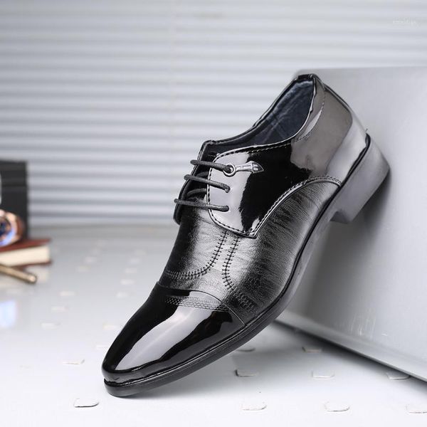 gnome pointed toe patent leather formal shoes men luxury wedding men shoes elegant mens dress business oxford size 37-441, Black
gnome pointed toe patent leather formal shoes men luxury wedding men shoes elegant mens dress business oxford size 37-441, Black