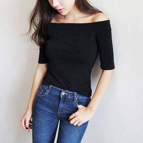 tee shirt femme off the shoulder for women cotton tshirt slash neck t-shirt women t shirt summer t shirts, White
tee shirt femme off the shoulder for women cotton tshirt slash neck t-shirt women t shirt summer t shirts, White