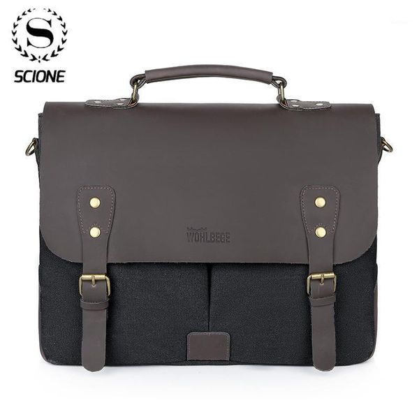 briefcases scione men's briefcase male canvas pu handbag lapbag fashion vintage shoulder bags casual messenger large travel bag1
briefcases scione men's briefcase male canvas pu handbag lapbag fashion vintage shoulder bags casual messenger large travel bag1