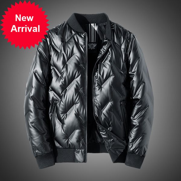 2020 winter thick thermal 90% male parka outwear fashion white duck down jacket, Black
2020 winter thick thermal 90% male parka outwear fashion white duck down jacket, Black