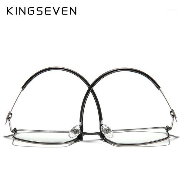 kingseven men's glasses ultralight optical glasses titanium material frame myopia prescription eyeglasses silicone temple design1, White;black
kingseven men's glasses ultralight optical glasses titanium material frame myopia prescription eyeglasses silicone temple design1, White;black